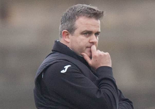 Edinburgh City manager Gary Jardine can't wait for tonight's match with Cowdenbeath. Pic: TSPL