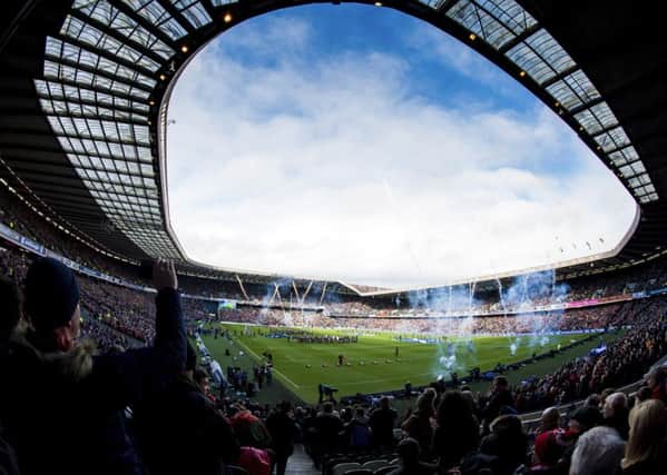 BT Murrayfield will be full for the visit of Italy. Pic: SNS