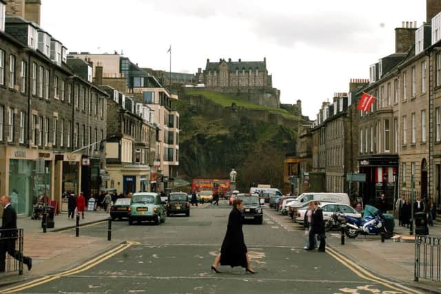 General view of Castle Street in Edinburgh. Picture: TSPL