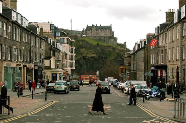 General view of Castle Street in Edinburgh. Picture: TSPL