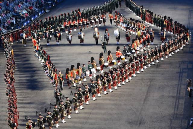 Bollywood dancers will be taking centre stage at the Tattoo on the Castle Esplanade. Picture: AFP/GettyImages
