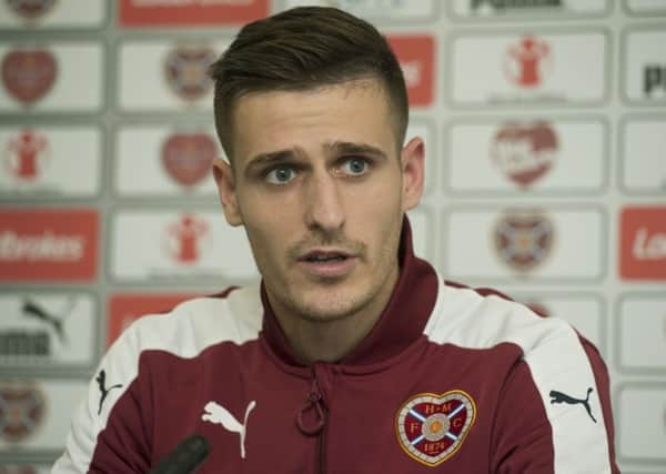 Andraz Struna admits the Hearts players are 'stressed' about recent results