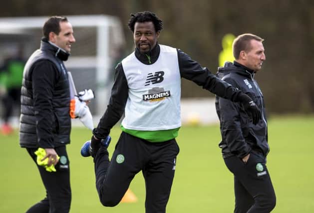 Efe Ambrose has joined Hibs on a short-term loan from Celtic. Pic: SNS