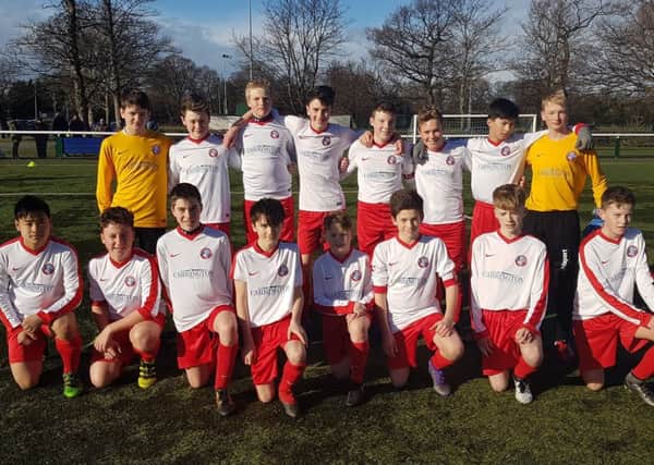 Spartans Reds 14s took more of their chances against a Musselburgh Windsor team who scored two goals but ended with nothing