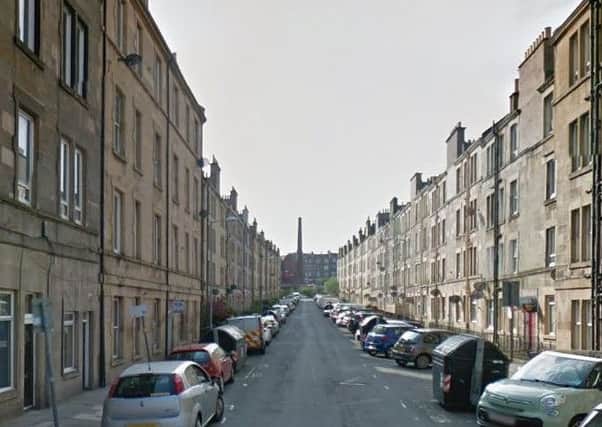 The incident took place on Wardlaw Place in Gorgie. Pic: Google