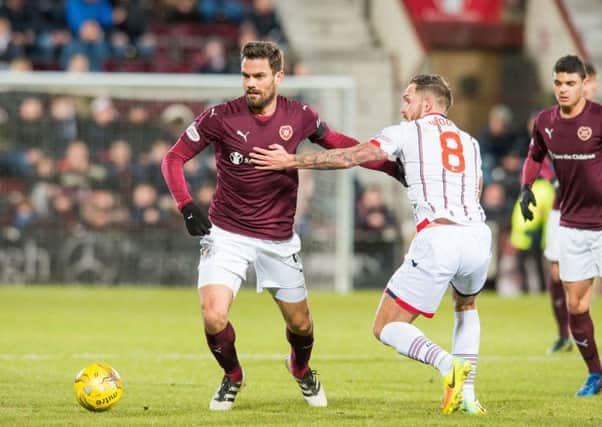 Gloves must come off: Alexandros Tziolis and Co were denied again as Hearts lost to Ross County in midweek