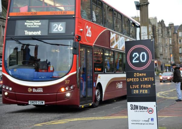 There are fears that buses may not be able to keep up with their timetables due to the 20mph zones. Picture: Jon Savage