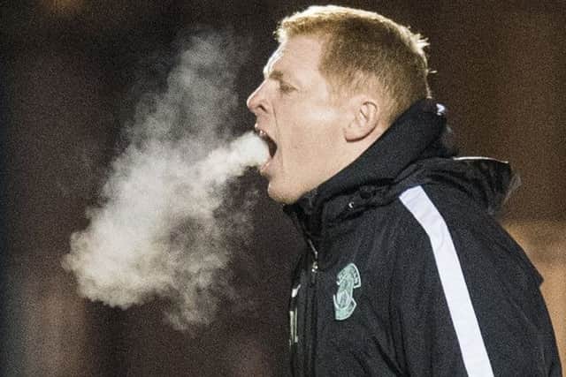 Neil Lennon tried to encourage his players but they were outplayed by St Mirren in midweek