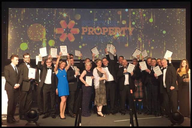 The best in Scottish property was celebrated at the awards. Pic: contributed