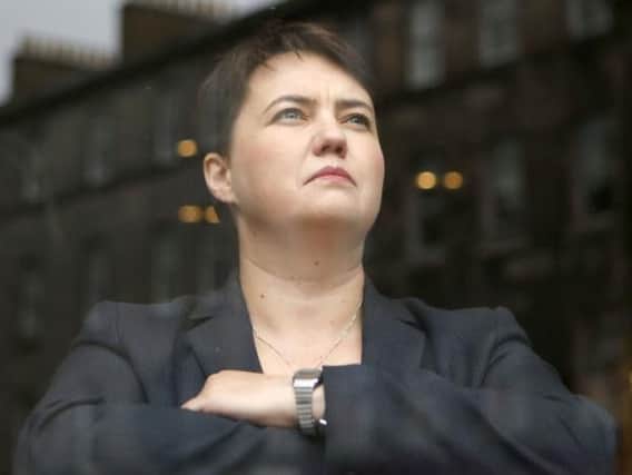 Ruth Davidson said the Tories are ready to be Scotland's party of Government