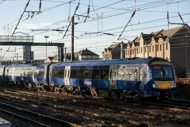 A signalling fault at Haymarket had caused delays. Picture; Ian Georgeson.