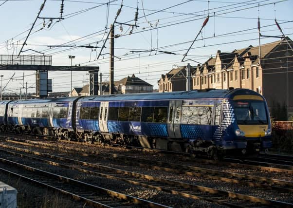A signalling fault at Haymarket had caused delays. Picture; Ian Georgeson.