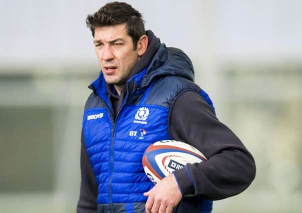Scotland assistant coach Nathan Hines