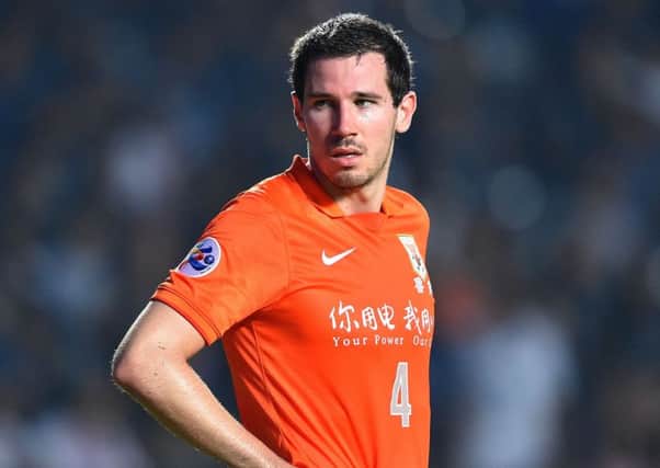 Ryan McGowan has established a reputation in China after first moving there to join Shandong Luneng Taishan in 2013