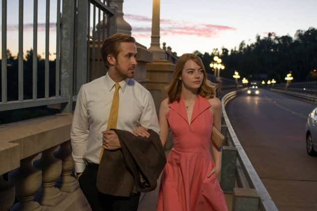 Emma Stone and Ryan Gosling in La La land