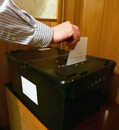 At the last local election in 2012, just 39 per cent of Scots turned out to vote. Picture: Getty
