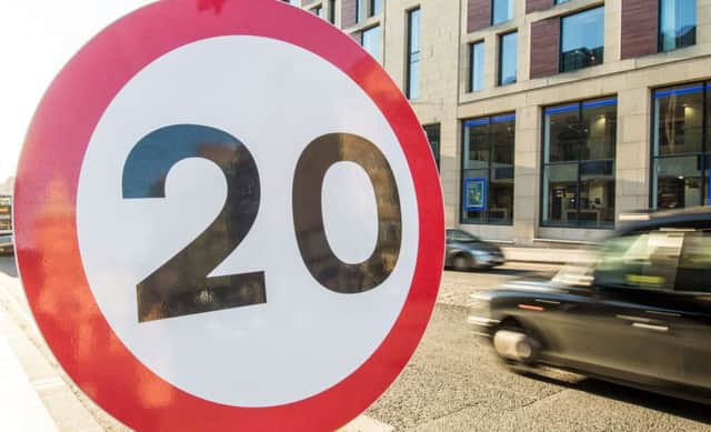 Council leaders in Edinburgh have been urged to learn from Manchester's 20mph experience. Picture: Ian Georgeson