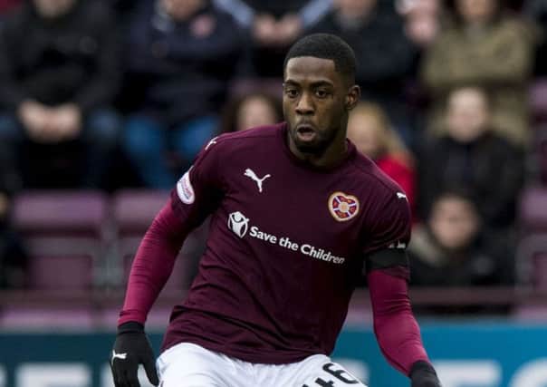 Lennard Sowah has been a first-choice since joining Hearts in January. Picture: SNS