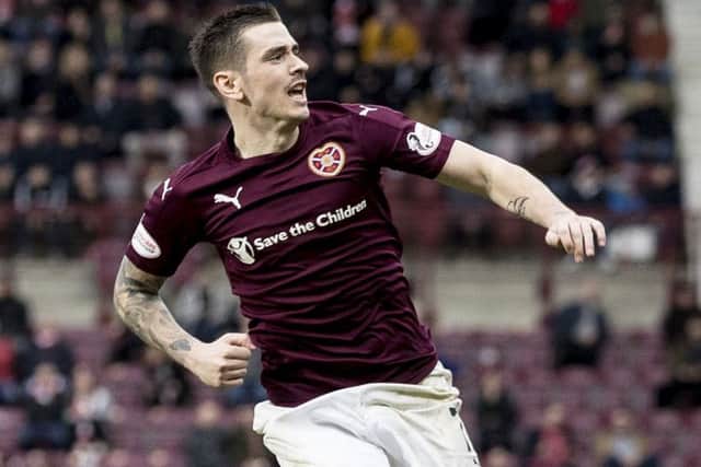 Jamie Walker was in fine form against Hamilton, netting a sumptuous free-kick. Pic: SNS