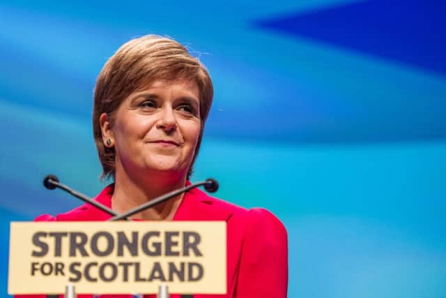 Nicola Sturgeon made the comment in the aftermath of the Six Nations match. Picture: John Devlin