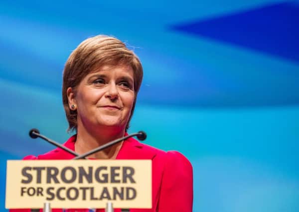 Nicola Sturgeon made the comment in the aftermath of the Six Nations match. Picture: John Devlin