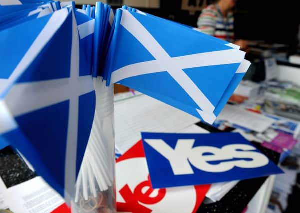 The Yes side in Scotland will have noted what worked in the Brexit referendum. Picture: Lisa Ferguson.