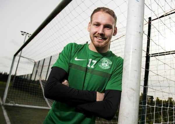 Martin Boyle believes competition for first-team places is pushing Hibs onward. Pic: SNS