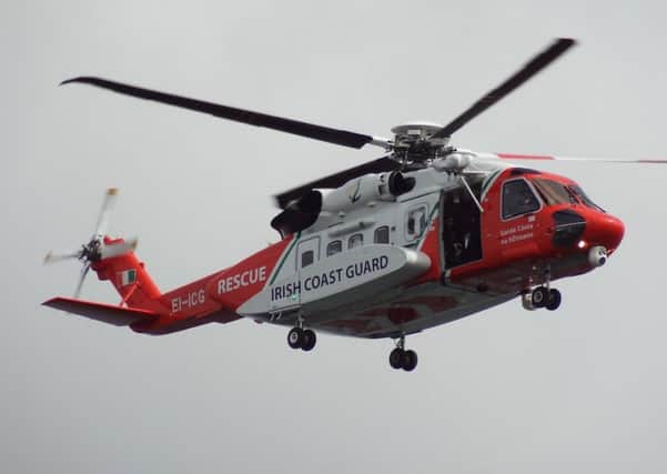 An Irish Coast Guard helicopeter. Picture: contributed.