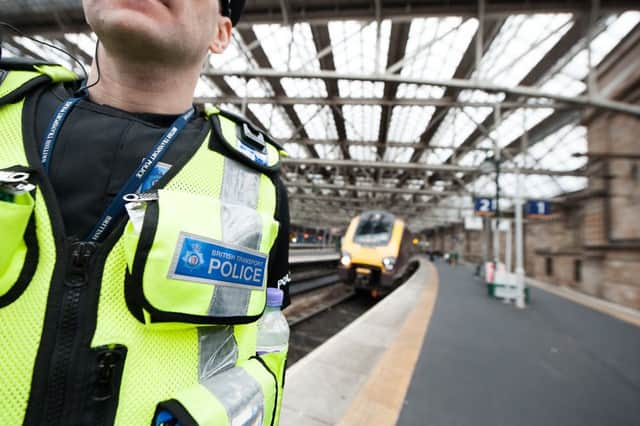 British Transport Police are investigating the incident at Bathgate train station. Picture: John Devlin