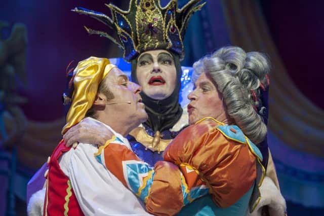 Grant Stott, Andy Gray and Allan Stewart star in Edinbugh's King's Theatre panto