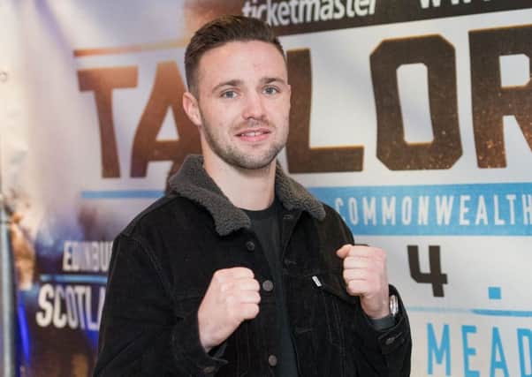 Josh Taylor has put his Commonwealth title on the line against Warren Joubert. Picture: Ian Georgeson