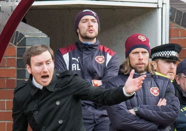 Ian Cathro is looking forward to pitting his wits against Aberdeen on Saturday. Pic: TSPL