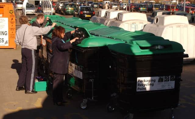 Recycling in the Capital is on the increase. Picture; Sean Bell