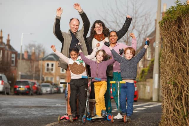 The Edinburgh Playing Out Streets scheme is to be relaunched next month. Picture: Toby Williams