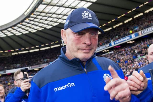 Vern Cotter was in an emotional mood at full time. Pic: SNS