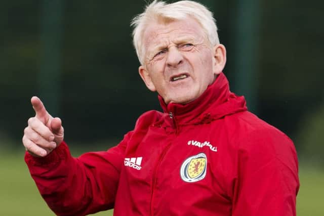 Scotland manager Gordon Strachan will want to keep players fresh for Sunday's clash with Slovenia. Pic: SNS