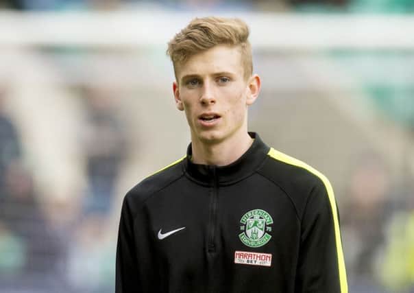 Oli Shaw has been a prolific goalscorer for the Hibs Development XI this season. Pic: SNS
