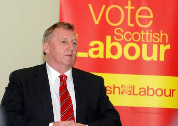 Scottish Labour deputy leader Alex Rowley. Pic Lisa Ferguson