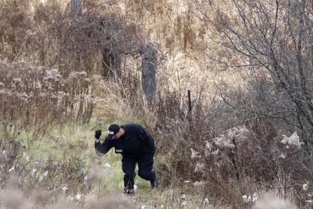 Police continue their search for the body of Lise Fredette. Picture: Contributed