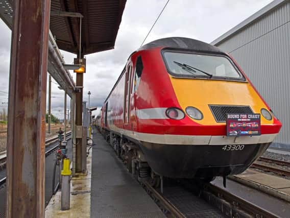 A Virgin Trains East Coast train similar to the one which caught fire. Picture: Virgin Trains East Coast