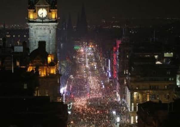 Unique Events has been running Edinburgh's Hogmanay celebrations since 1993. Picture: TSPL