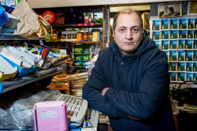 Tahir Ahmed  was attacked at A+A Newsagents - South Trinity Road. Picture; Ian Georgeson