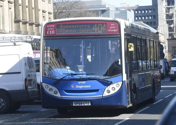 Stagecoachs No 40 is the only direct bus link between South Queensferry and the centre of the Capital. Picture: Greg Macvean