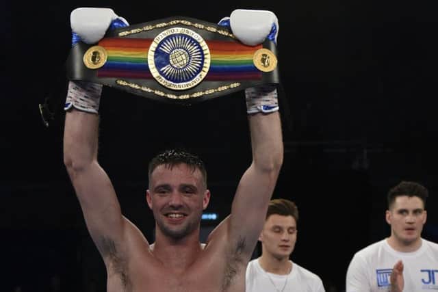 Josh Taylor retained his Commonwealth super lightweight title. Pictures: Andrew O'Brien