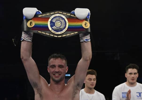 Josh Taylor retained his Commonwealth super lightweight title. Pictures: Andrew O'Brien