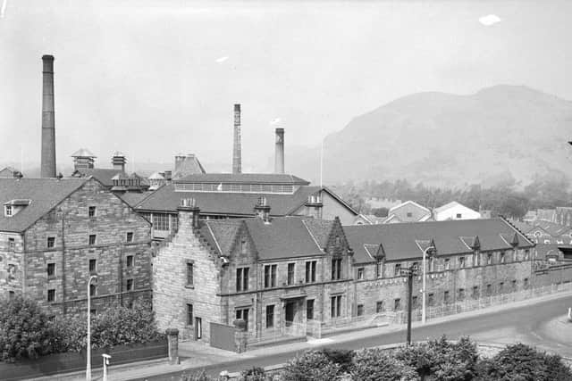 Drybrough's Craigmillar Brewery. Picture: TSPL
