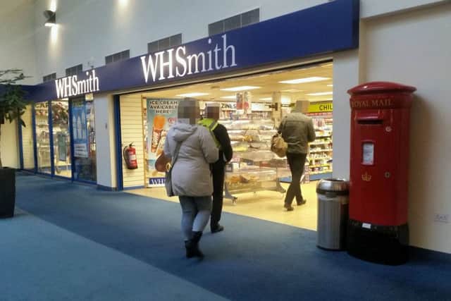 The WH Smith shop at the ERI.

Edinburgh Royal Infirmary.