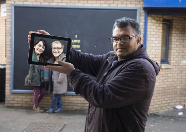 A student is using the grim experience of being homeless in London to drive his ambition of helping north Edinburghs jobless get to grips with digital technology