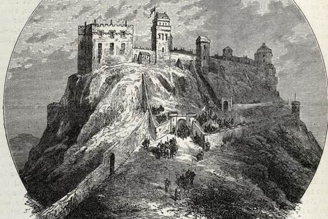 The castle as it looked before the Lang Siege. Picture: Wikimedia Commons