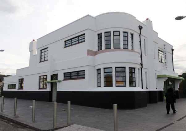 The White House in Craigmillar that has been converted from a pub into at art space. Picture: TSPL